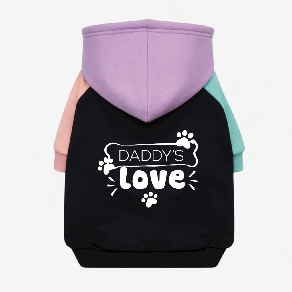 Felpa per cani “Daddy’s Love”